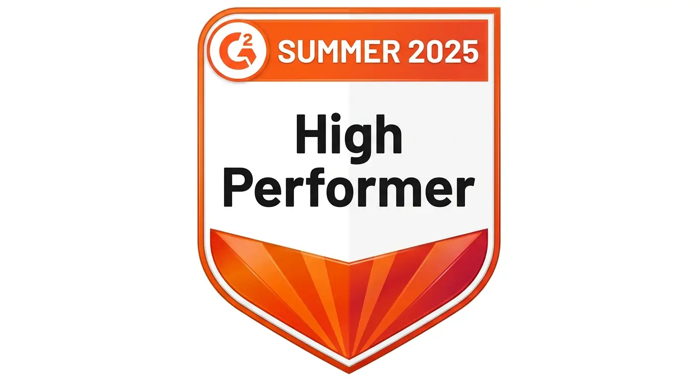 G2 High Performer Summer 2025