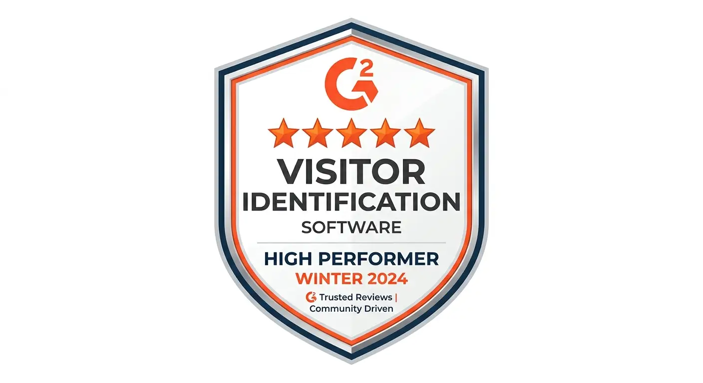 G2 Badge Visitor Identification Software